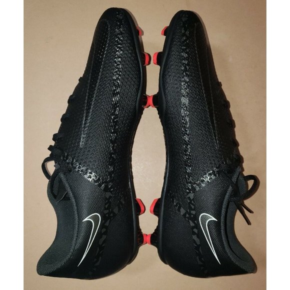 NIKE PHANTOM GT CLUB BLACK SOCCER CLEATS Men's Size 9 NEW - Picture 11 of 16